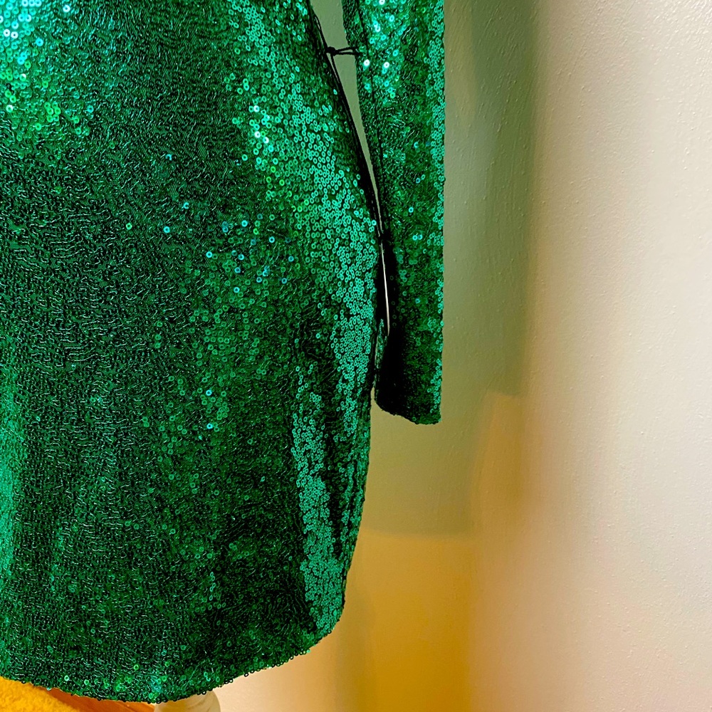Nwt Sequin/Sparkling/Shimmering Mini Evening Dres… - image 5